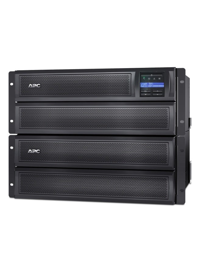 اي بي سي SMX3000HV | مزوّد طاقة غير منقطع من APC طراز Smart-UPS X بقدرة 3000 فولت-أمبير، عمق قصير، يعمل على 200-240 فولت، مزوّد بشاشة LCD، للاستخدام كراك أو برج - Image 5